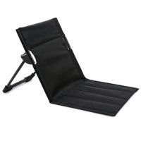 Foldable Outdoor Lounge Chair Compact Reclining Chair with Aluminum Frame Portable for Campers, Picnic