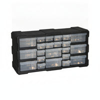 22-Drawer Cabinet Compact Transparent Drawers Parts Storage Cabinet