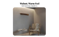 Wall-Mounted Rack with hangers Clutteropen Organization for Living Room, Families