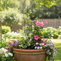 Climbing Plant Support Weather Resistant Garden Decor for Balcony