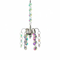 Chandelier Crystal Ornament Rainbow Reflection Room Decor Faceted