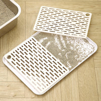 Cat Litter Mat, Plastic, Anti-Splash, for Cat Litter Box