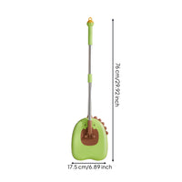 Dinosaur Mop Metal Handle Kids Mop Compact for Children