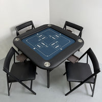 折叠扑克游戏桌赛事桌棋牌麻将桌正方形多功能便携折叠桌掼蛋桌子
