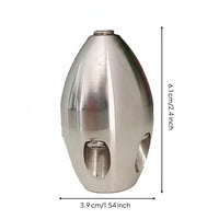 Drain Cleaner Nozzle Clog Removal Pressure Washer Accessory Stainless Steel Cleaning Tool