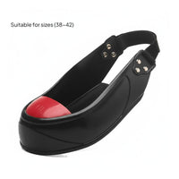 Shock-Absorbent Resistant Visitor Safety Shoe Cover Easy to Slip on Steel Toe Shoe Cover Reusable Steel Toe Overshoe Long-Lasting for Worksite