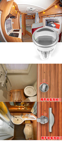 房车洗手间不锈钢门锁厕所卫生间门锁游艇ABS锁体门锁