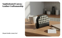 Mini Wallet Compact Mini Zipper Pouch Retro Design Change Pouch for Students, Adults, Daily Use, Shopping, Commuting