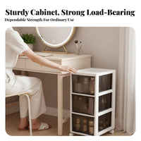Slim Storage storage unit Space-Saving Drawer storage unit Sturdy Construction for Under Desk