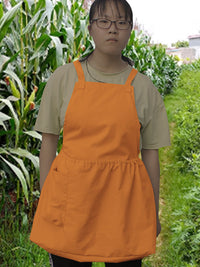 户外干活专用神器果子蔬菜茶叶辣椒采摘布兜围裙拔笋帆布大袋结实