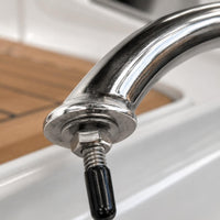 Stainless Steel Grab Bar Polished Finish Vehicle Hardware Heavy Duty for Seniors