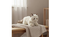 Realistic Feline Stuffed Animal Decorative Realistic Feline Plush Comforting