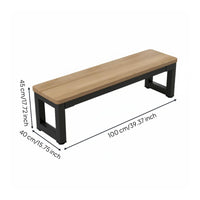 Minimalist Long Bench Multi-Functional Bed End Stool Stable Structure Locker Room Bench for Sauna, Gym, Bedroom