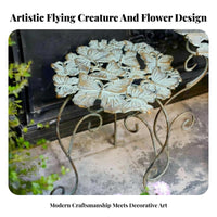 Three-Legged Pot Pedestal sturdyDuty Plant Stand Vintage Design for Patio, Porch