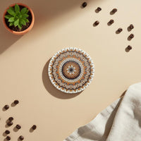 Ceramic Absorbent Coaster Non-Slip Absorbent Ceramic Coaster Protects Furniture Tableware Accessory for Kitchen Counter