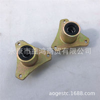 Modified Kart Front Steering Parts for Niu Beach Car, Front Non-Brake Steering Knuckle with Three-Hole Bearing Flange