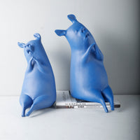 Animal Figurine Minimalist Sculpture Matte for Shelf