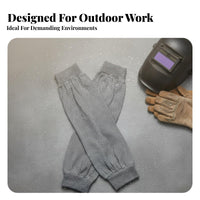 Anti-Scald Safety Arm Sleeves Sun Protection Work Oversleeves Breathable for Welders, Workers, Construction Site, Outdoor Activities