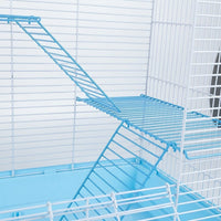 Multi-Level Hamster Cage for Syrian Hamster, 3-Tier Wire Hamster Home for Large Pets, Modern Style Detachable and Customizable Habitat, All Seasons