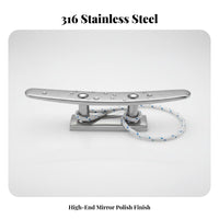 Mooring Extension Cleat Stainless Steel Mooring Cleat Rustproof Stainless Steel Boat Bollard for Yacht