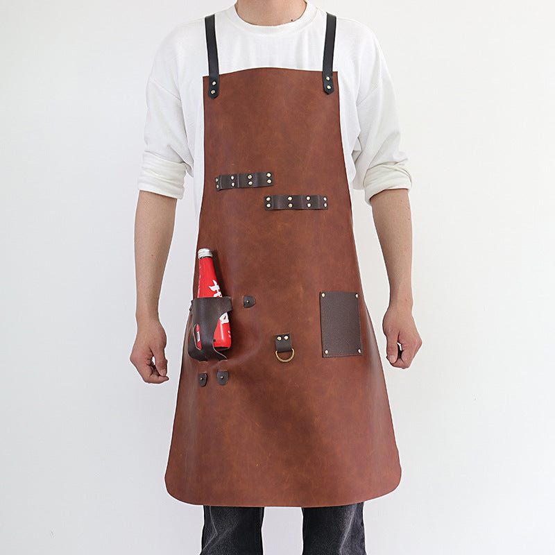 Dark Brown / Crazy Horse Leather