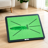 Golf Practice Mat For Practice 45x34cm Rubber Made Home Indoor Outdoor Compatible Training Tool