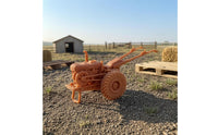 Detailed Unpainted Tractor Model Exposed Engine Resin Tractor Display Piece for Collectors