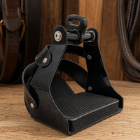 Foot Support Black English Riding Foot Support Equestrian Gear