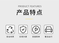 车载垃圾桶车门挂式置物桶多功能通用车门置物收纳汽车内用装饰品