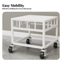 Wheeled Planter carrier unattachedstanding Plant Stand 360° Rotating casters for Entryway