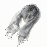 Translucent Scarf Lightweight Rectangular Scarf Gentle Drape for Travel