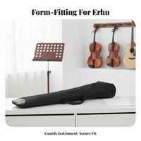 Erhu Bag 600D Oxford Material Erhu Carrying Case Urheen Gig Bag Waterproof Chinese Fiddle Soft Case Wear-Resistant for Travel