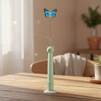 Hands-Liberated Interactive Cat Toy with Butterfly for Solo Play