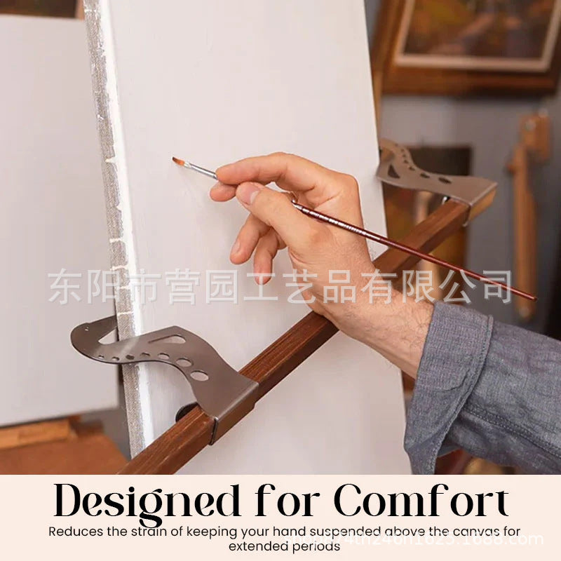 跨境新品Artist Hand Bridge艺术家手部支撑桥木质工艺品实用工具