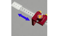 High Precision 90 Degree Corner Ruler Aluminum Alloy Woodworking Angle Square Lightweight Carpenter Square Long-Lasting for Woodworkers, Carpenters, Diy Projects, Workshop