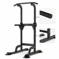 Station with Pull-up Bar Standing Strength Station Freestanding Pull-up Exercise Station for Fitness Enthusiasts, Adults, Apartment