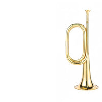 Charge Trumpet Easy to Play Brass Bugle Polished Finish for Beginners, Students