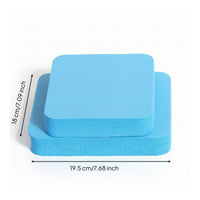 2 Pieces Supportive High-Density Foam Pads Comfortable Fitness Pads Soft Foam Roller Pair Easy to Install for DIYers