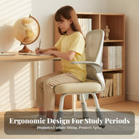 Adjustable Student Chair Ergonomic Design Study Seat Stable Base for Children