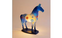 Glazed Horse Lamp Glowing House Decoration for Bedroom