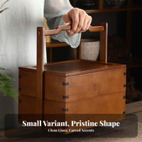 Traditional Double-Layer Carrying Box