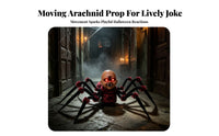 Spooky Arachnid with Glowing Eyes