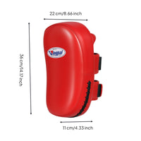 Kick Pad with Straps Adjustable Muay Striking Pad Padded  for Coaches, Fighters, Gym,