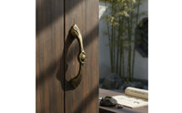 Cast Iron Door Handle Decorative Vintage Cabinet Pull Heavy Duty