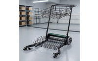 Tennis Ball Pickup Cart High-Capacity Tennis Ball Retriever Heavy-Duty Basket for Coaches, Schools, Coaching