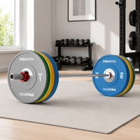 olympic barbell and bumper plates set