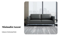 Modern design Sofa, Armchair, and Table Set Space-Saving Reception Seating configurable Configuration Commercial Furnishing high-resilience Foam for Office Managers, Business Owners, Interior Designers, Waiting Area, Lobby