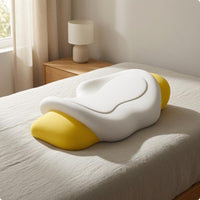 Memory Foam Waist Cushion Padded Waist Support Pillow Spinal Alignment for Home