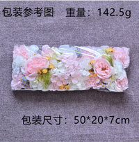 婚庆雏菊大丽花花排仿真婚庆布置户外跨境装饰品牡丹派对酒店绢花