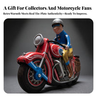 Clockwork Retro Motorcycle Ornament